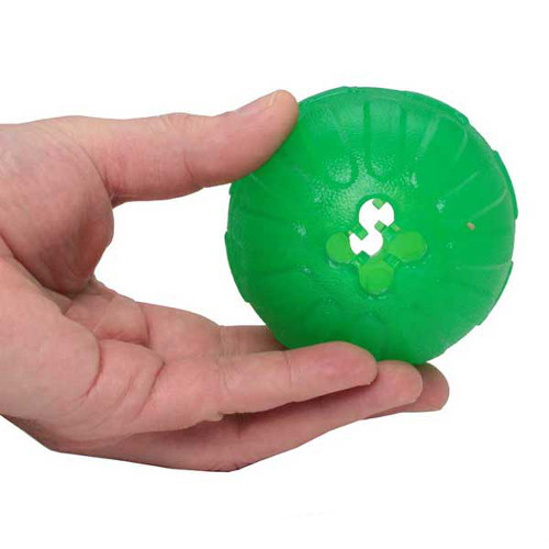 Mental stimulating dog chewing rubber toys