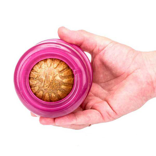 Outstanding dog pink treat holder