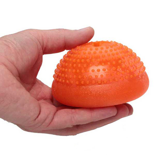 Reliable dog chewing rubber toy
