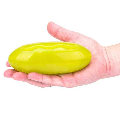 Dog treat dispensing ball
